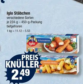 V Markt Iglo stäbchen Angebot