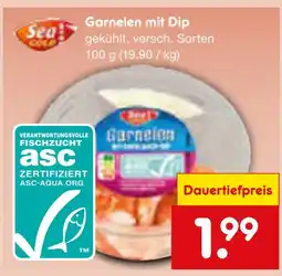 Netto Marken-Discount Sea gold garnelen mit dip Angebot