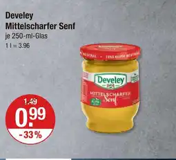 V Markt Develey mittelscharfer senf Angebot