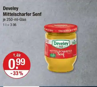 V Markt Develey mittelscharfer senf Angebot