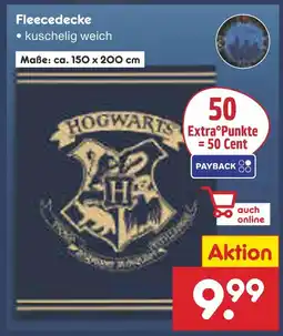 Netto Marken-Discount Fleecedecke Angebot