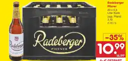 Netto Marken-Discount Radeberger pilsner Angebot