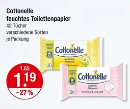 V Markt Cottonelle natürlich pflegend Angebot