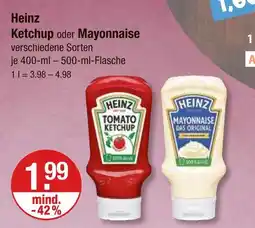 V Markt Heinz ketchup Angebot