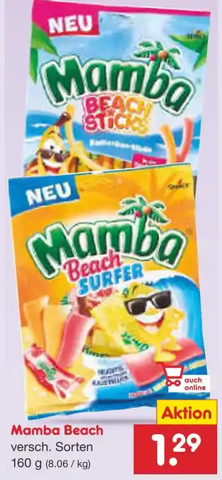 Netto Marken-Discount Mamba beach Angebot