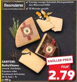 Kaufland Sartori bellavitano espresso Angebot