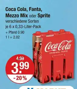 V Markt Coca cola coca cola Angebot