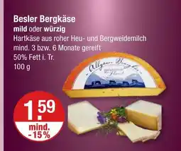 V Markt Besler bergkäse mild Angebot
