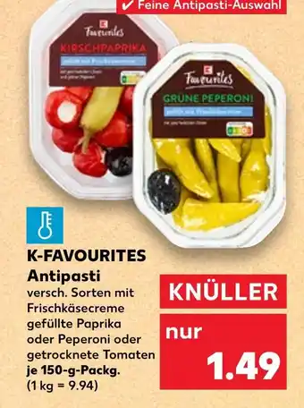 Kaufland K-favourites kirschpaprika Angebot
