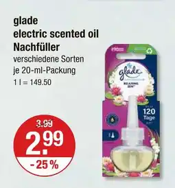 V Markt Glade electric scented oil nachfüller Angebot