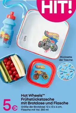 PEPCO Hot Wheels Frühstückstasche mit Brotdose und Flasche Angebot