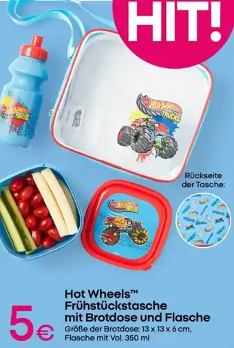 PEPCO Hot Wheels Frühstückstasche mit Brotdose und Flasche Angebot