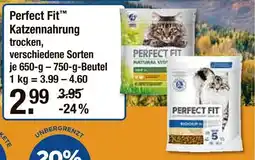 V Markt Perfect fit katzennahrung trocken Angebot