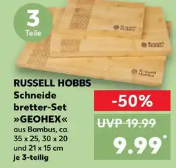 Kaufland Russell hobbs schneidebretter-set geohex Angebot