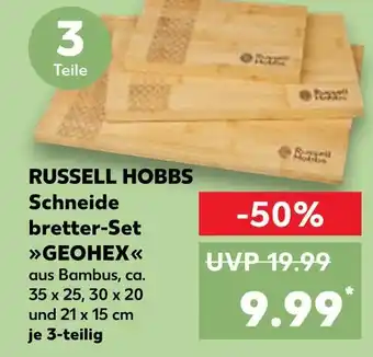 Kaufland Russell hobbs schneidebretter-set geohex Angebot