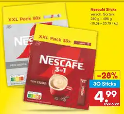 Netto Marken-Discount Nescafé sticks Angebot