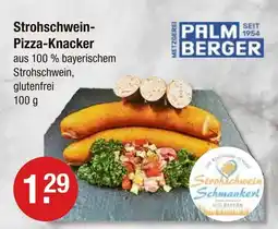 V Markt Palmberger strohschwein-pizza-knacker Angebot