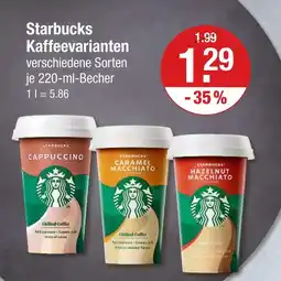 V Markt Starbucks cappuccino Angebot