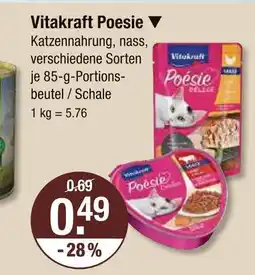 V Markt Vitakraft poesie Angebot