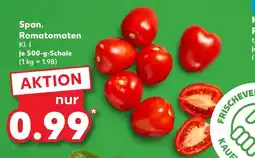 Kaufland Span. romatomaten kl. i Angebot