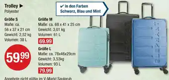 V Markt Trolley größe s Angebot