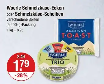 V Markt Woerle schmelzkäse-ecken Angebot