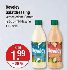 V Markt Develey salatdressing Angebot