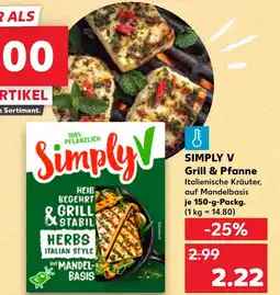 Kaufland Simply v grill & pfanne italienische kräuter Angebot