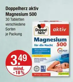 V Markt Doppelherz magnesium 500 Angebot