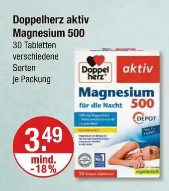 V Markt Doppelherz magnesium 500 Angebot