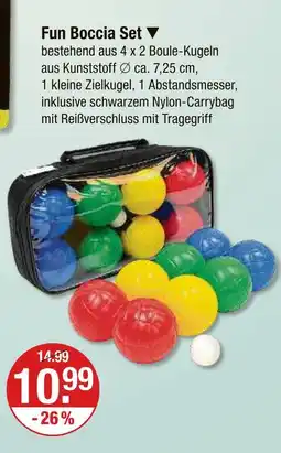 V Markt Fun boccia set Angebot