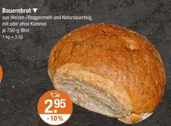 V Markt Bauernbrot Angebot