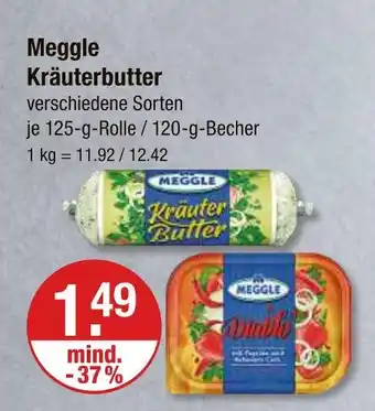V Markt Meggle kräuterbutter Angebot