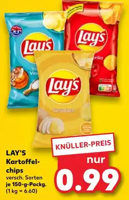 Kaufland Lay's salt & vinegar Angebot