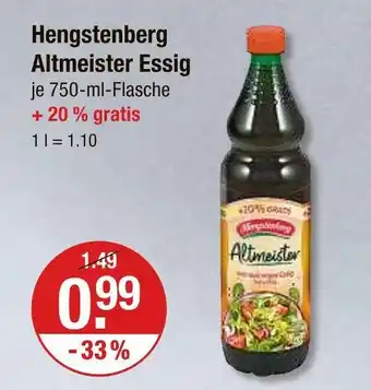 V Markt Hengstenberg altmeister essig Angebot