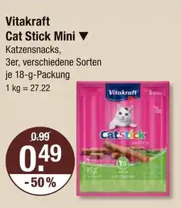 V Markt Vitakraft cat stick mini Angebot