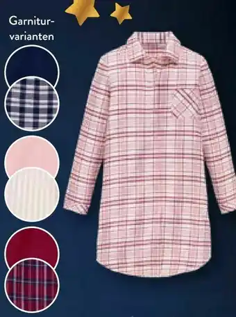 Aldi Nord Damen Flanell-Pyjama Angebot