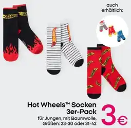 PEPCO Hot Wheels Socken 3er-Pack Angebot