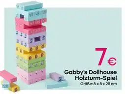 PEPCO Gabby's Dollhouse Holzturm-Spiel Angebot