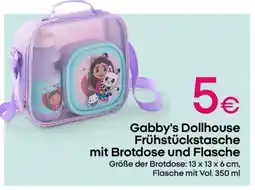 PEPCO Gabby's Dollhouse Frühstückstasche mit Brotdose und Flasche Angebot