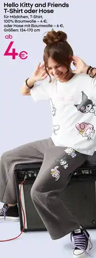 PEPCO Hello Kitty and Friends T-Shirt oder Hose Angebot