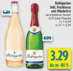diska Rotkäppchen Sekt, Fruchtsecco oder Alkoholfrei Angebot