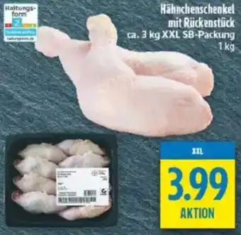 diska Hähnchenschenkel mit Rückenstück Angebot