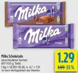 diska Milka Schokolade Angebot