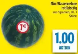 diska Mini Wassermelone rotfleischig Angebot