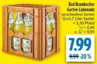 diska Bad Brambacher Garten-Limonade Angebot