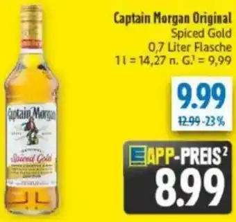 diska Captain Morgan Original Spiced Gold Angebot