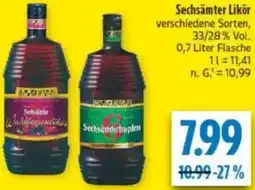 diska Sechsämter Likör Angebot