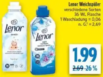 diska Lenor Weichspüler Angebot