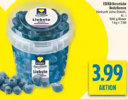 diska EDEKA Herzstücke Heidelbeeren Angebot